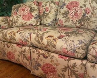 Highland House Designer Floral 3-Seater Sofa - 38"H x 87"W x 39"D - $420  