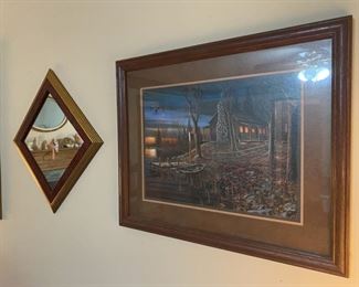 Jim Hansen Cabin Artwork