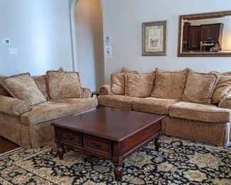Bernhardt Sofa and Loveseat