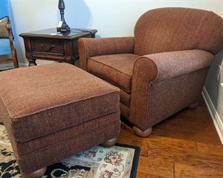 Norwalk Arm Chair and Ottoman