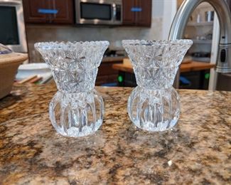 Cut Glass Vases