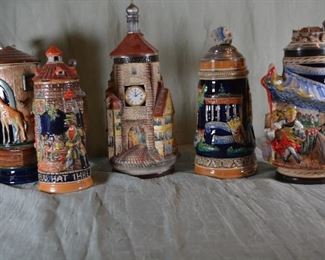 Nice German and other stein collection