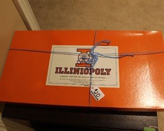 Illiniopoly set  Illinois Monopoly