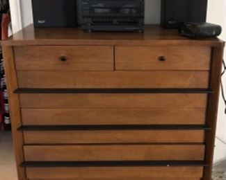 American of Martinsville Chest of drawers. Six drawer chest of drawers. 40” long, 44 1/2 tall, 19 1/2 deep. Priced at $675.00 