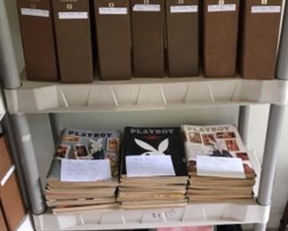 Playboy collection 1960’s 1970,s 