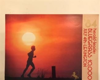 Bluegrass 10,000 poster 1984 