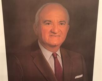 Adolph Rupp by artist Puleo. 