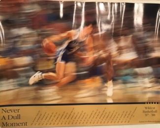 UK basketball 87-88 poster 