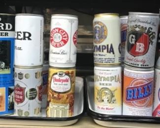 Old Beer can/bottle collection 