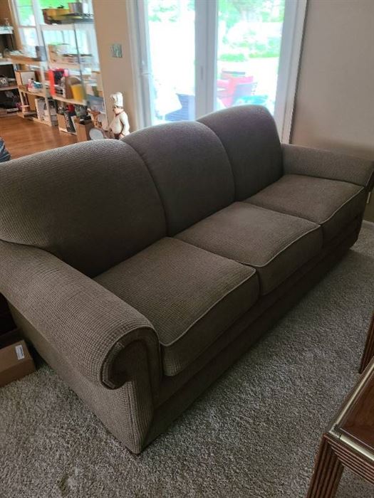 LaZboy sofa 87 inches long 35 high and 38 deep