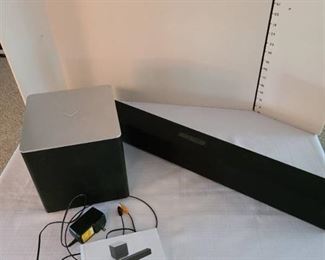 Vizio sound bar - no remote or cords