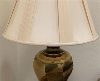 Vintage Brass Table Lamps or 