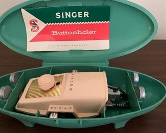 Singer Buttonholer