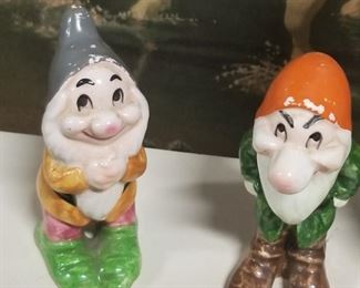 Vintage Snow White Dwarfs 
