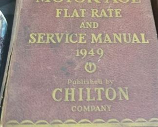 Motor Age Flat Rate Service Manual 1949 