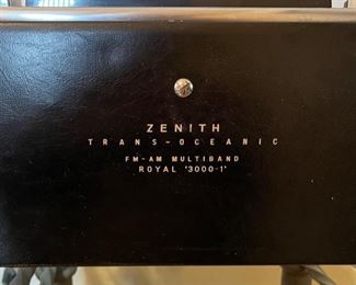 zenith transoceanic royal 3000-1 Multiband Radio 10.5x12.5x5in HxWxD