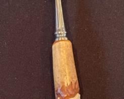 17pc Stag hand carved Anton Wingen Jr Othello German Carving Knife & Cutlery Set Dimensions: 2x18.25x10.25in HxWxD