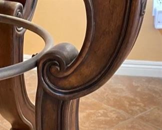 High-Top Pub Table Granite Tile 36.5in H x 41in diameter