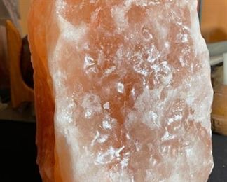 11in Himalayan Salt Lamp 11in H