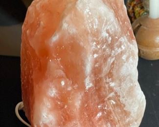 11in Himalayan Salt Lamp 11in H