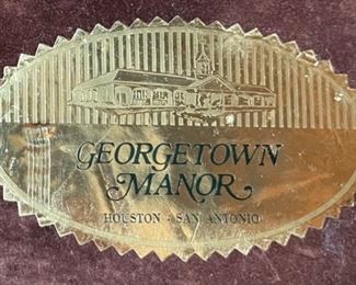 Georgetown Manor Carved Wood Falcon 23x7x8in HxWxD