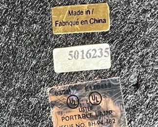 Column Lamp 2 Candle 36x17x11in HxWxD