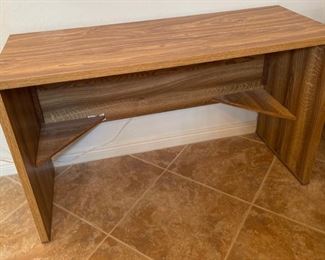 Veneer Office Shelf Table 29x48x18in