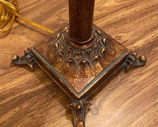 Single Arm Table Lamp 31x14x8in HxWxD