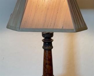 2pc Column Lamps PAIR 30x14x14in HxWxD