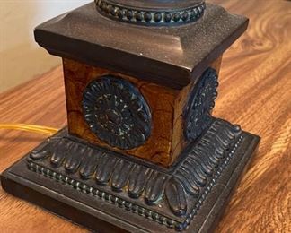 2pc Column Lamps PAIR 30x14x14in HxWxD