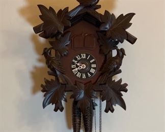 AS-IS Reuge Cuckoo Clock 17x11x7in HxWxD