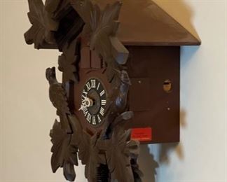 AS-IS Reuge Cuckoo Clock 17x11x7in HxWxD