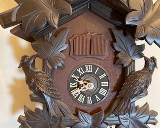 AS-IS Reuge Cuckoo Clock 17x11x7in HxWxD