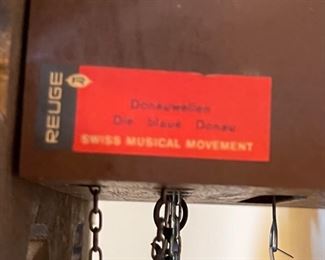 AS-IS Reuge Cuckoo Clock 17x11x7in HxWxD