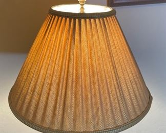 2pc Ram Head Desk Lamp PAIR 32in H x 18.5in Diameter