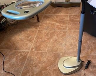 Mighty Bright Lighted Magnifier 48x10x9in HxWxD