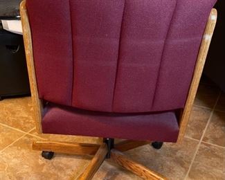 Rolling Office Chair 36x23x25in HxWxD