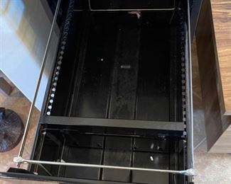 4-Drawer Metal File Cabinet 52x15x26in HxWxD