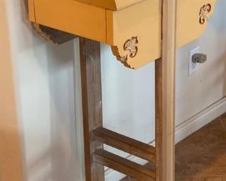 Rustic Oriental Style Accent/hallway table 39x61x14in HxWxD