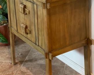 Asian Inspired Console Cabinet 34x32x18in HxWxD