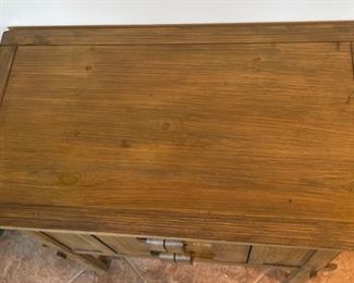 Asian Inspired Console Cabinet 34x32x18in HxWxD