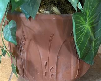 Faux Plant in Terracotta Pot 50in H