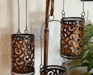 3 Tier Candle Lantern Tree 67x18x18in HxWxD