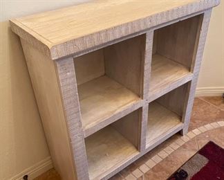 Rustic 4 Cubical Shelf 33 x 32.5 x 12.5in HxWxD