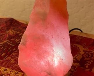 Color Changing himalayan Salt Lamp 6 inches high