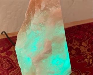Color Changing himalayan Salt Lamp 6 inches high