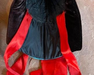 Mongolian Traditional Hat Headdress #3 13x10x12in HxWxD