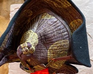 Mongolian Traditional Hat Headdress #6 9x12x12in HxWxD