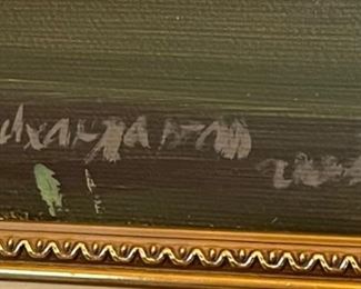 *Original* Art 5 Horses Painting 14x18