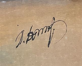 *Original* Art Lying Down Camel Painting 22x14.5